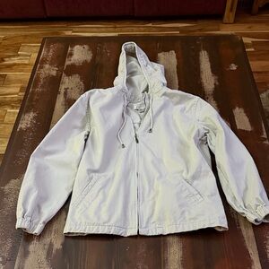 Christopher & Banks Khaki Hooded Jacket